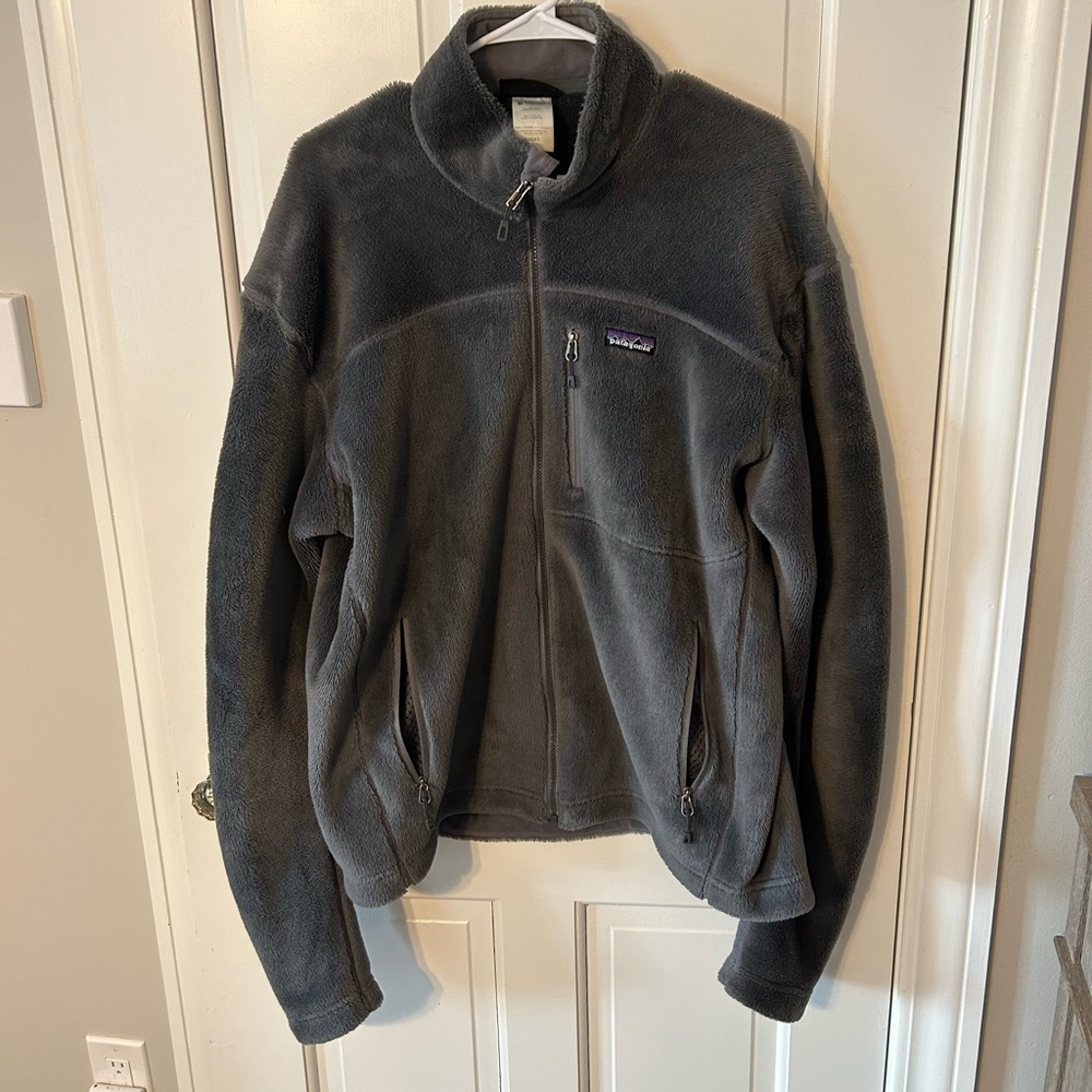 Men’s Patagonia Fleece Gray Large